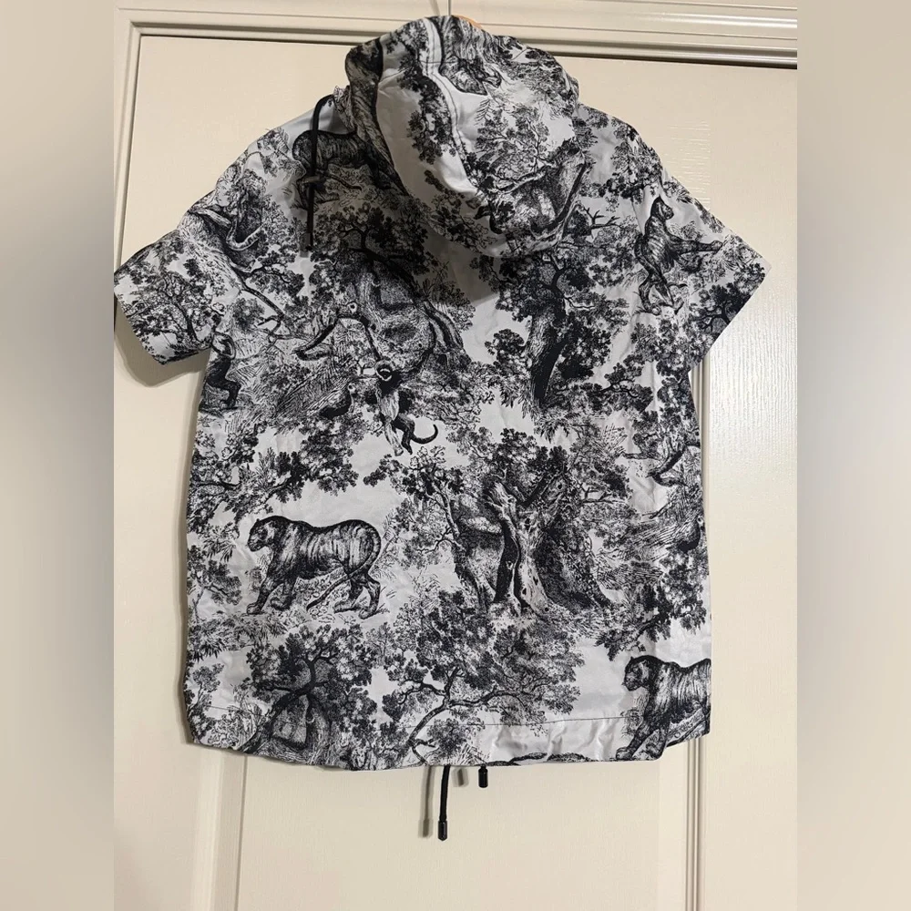 Christian Dior short sleeve anorak top 6 - Picture 6 of 9